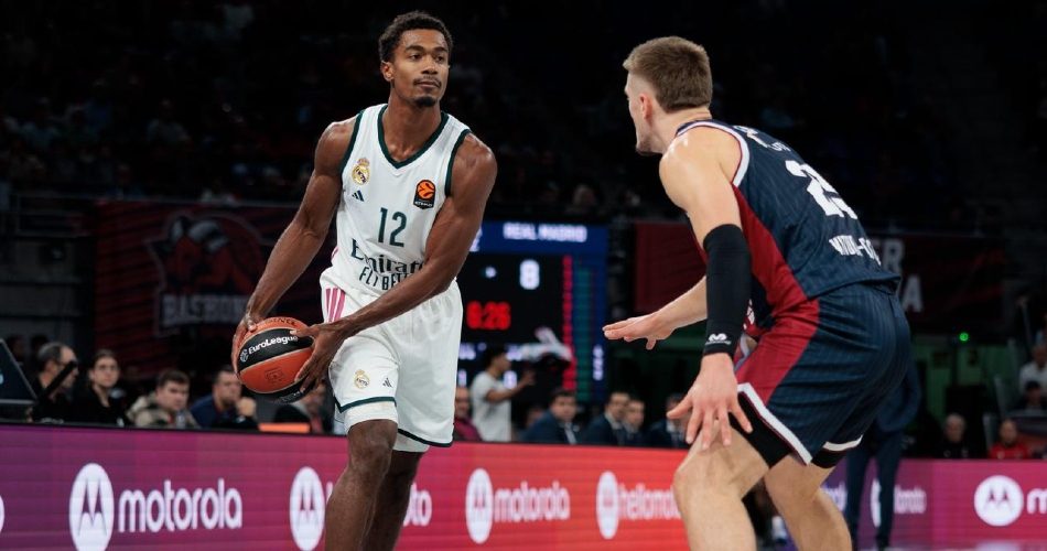 ユーロリーグ第8節　レアルがバスコニアに104-86で9連勝、パナシナイコスは7勝1敗