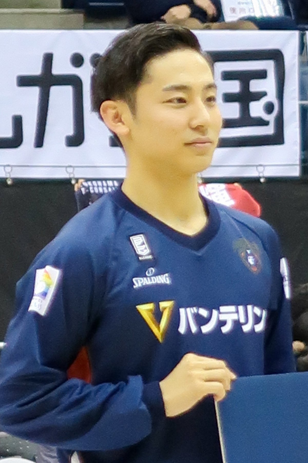 Bリーグ時代の河村勇輝（2021年1月、横浜国際プール）
